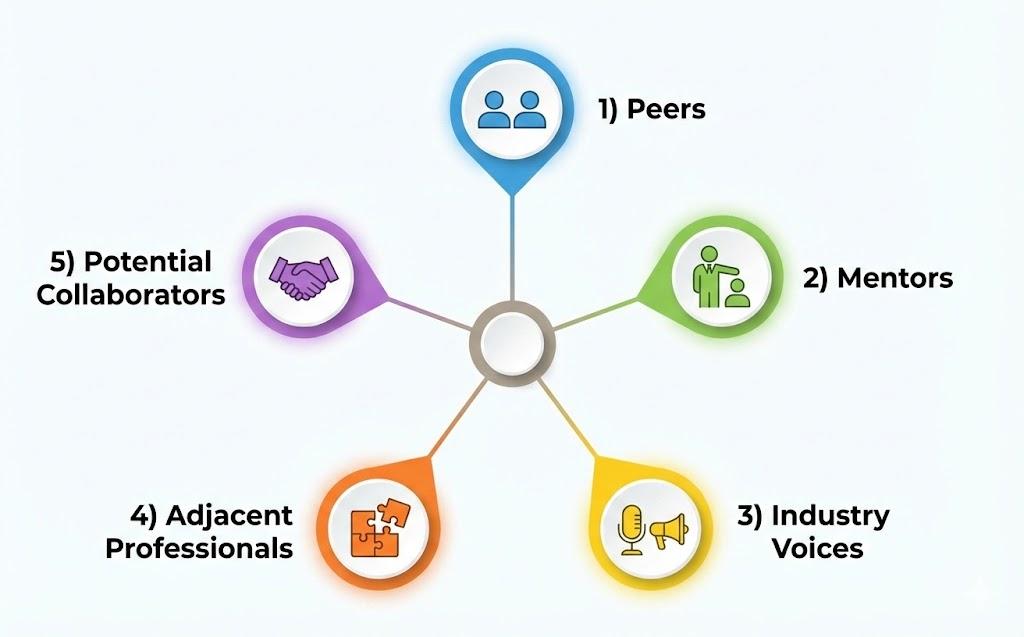 The 5 categories of strategic professional connections
