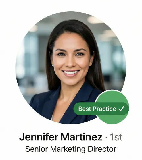 Professional LinkedIn profile photo