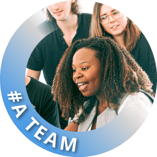 A team profile frame