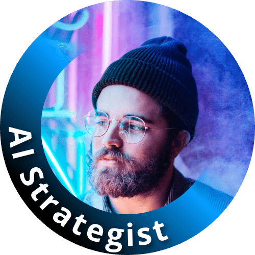 ai-strategist profile frame
