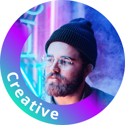 creative profile frame