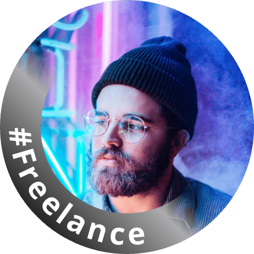 freelance profile frame