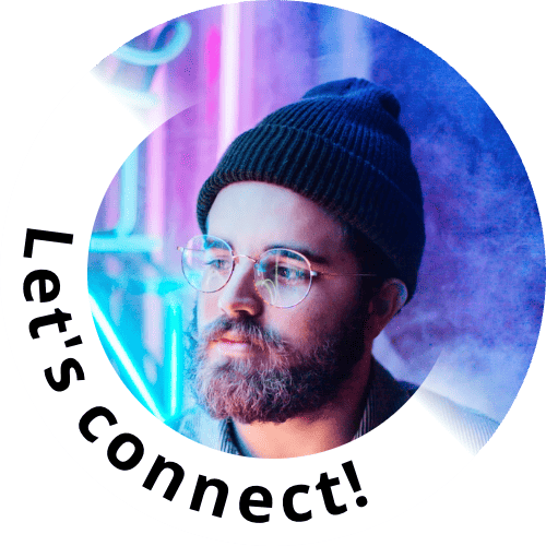 lets connect profile frame