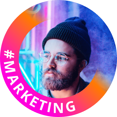 marketing profile frame