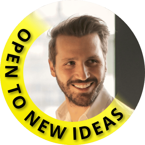 Open To Ideas profile frame