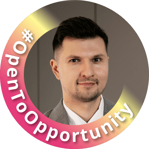 Open to Opportunity profile frame