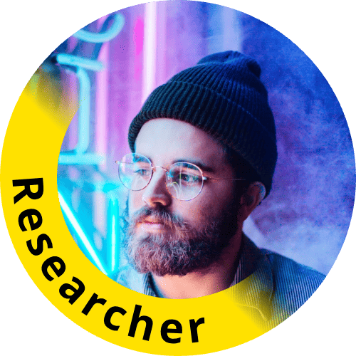 researcher profile frame