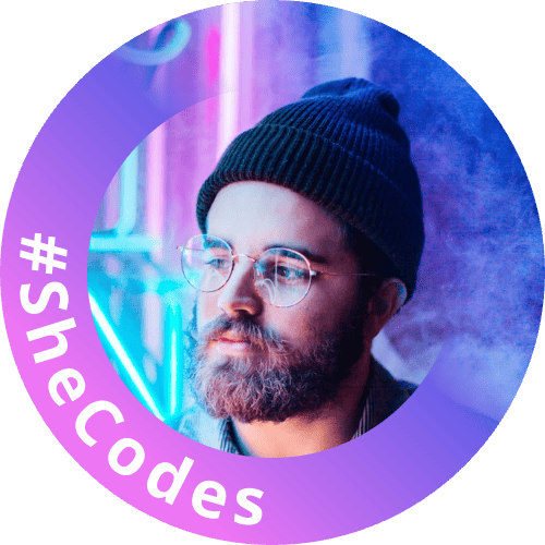 she-codes profile frame