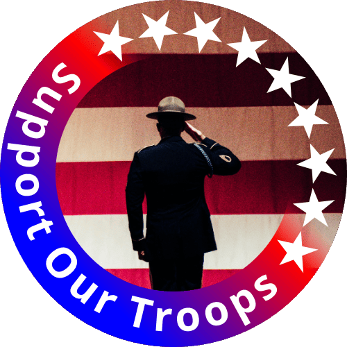 Support Our Troops profile frame