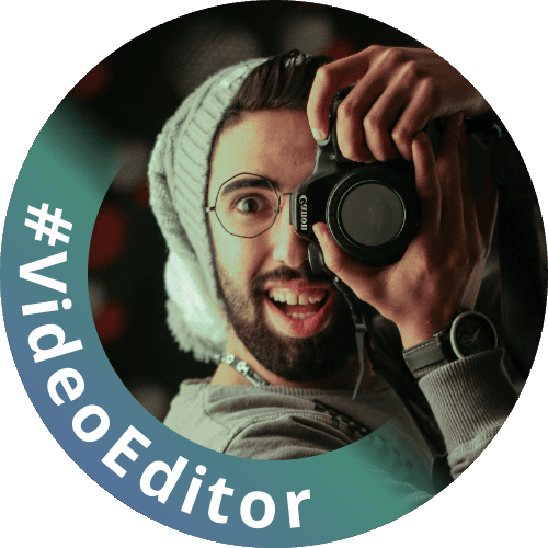 Video editor profile frame