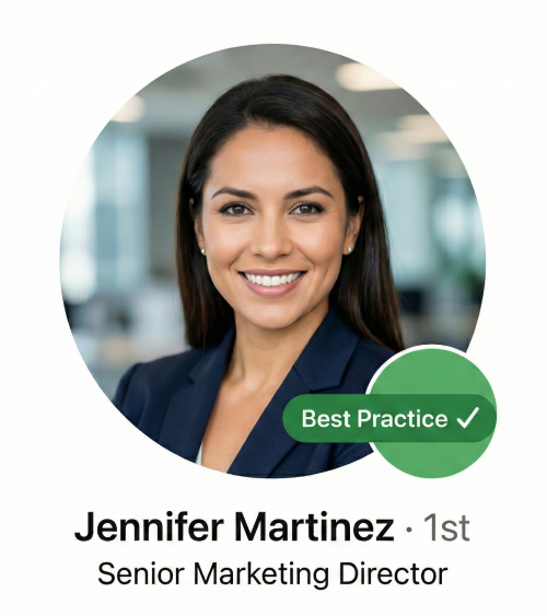 Professional LinkedIn profile photo