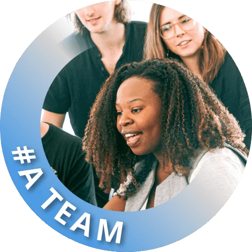 A team profile frame