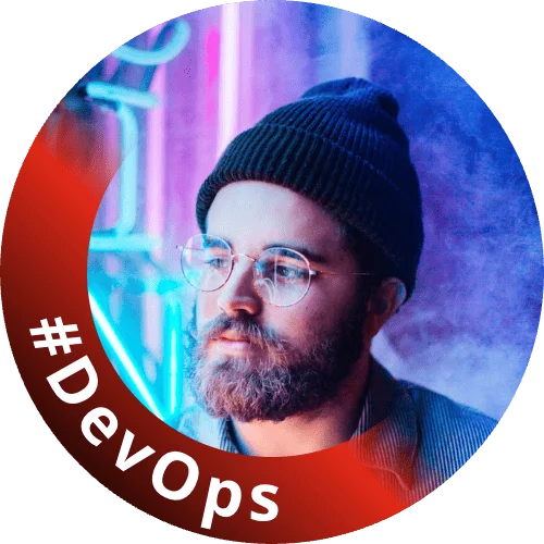 devops profile frame