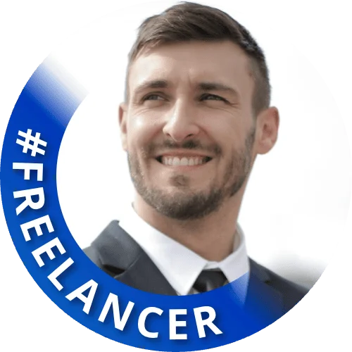 Freelancer profile frame