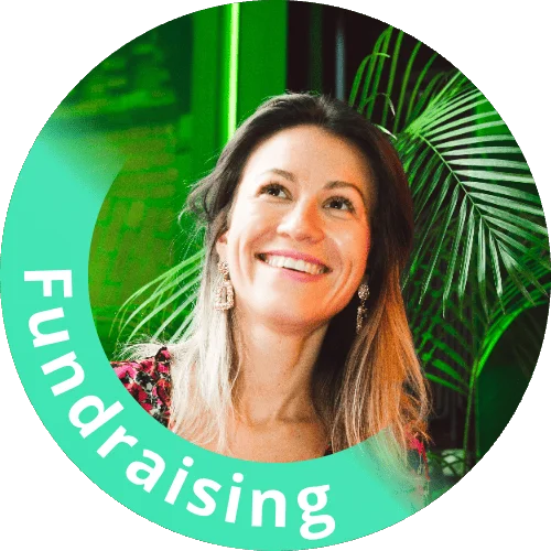 Fundraising profile frame