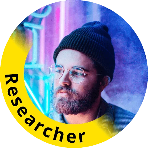 researcher profile frame