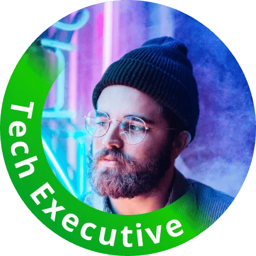 tech-executive profile frame